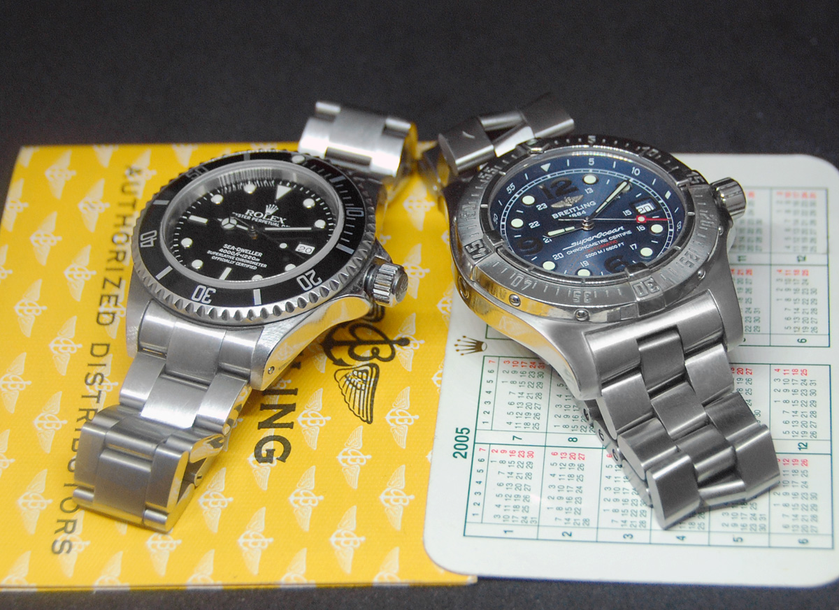 Comparative review of ROLEX Sea-Dweller 